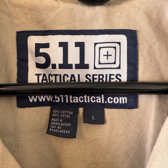 5.11 Tactical Series NRA Embroidered Conceal Heavy Full Zip Coat Jacket Large - Picture 3 of 14